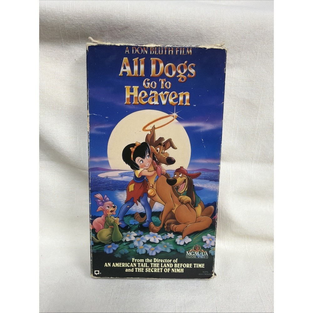 All Dogs Go to Heaven VHS New And Sealed MGM/UA Home Video